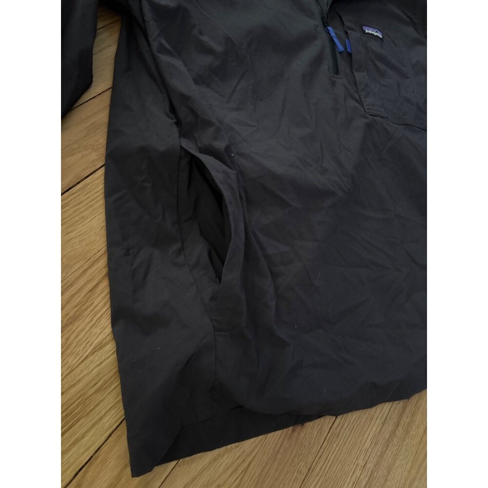 Patagonia Mens Long-Sleeve Black Pullover Outdoor Everyday Marsupial Jacket, new - Picture 6 of 7